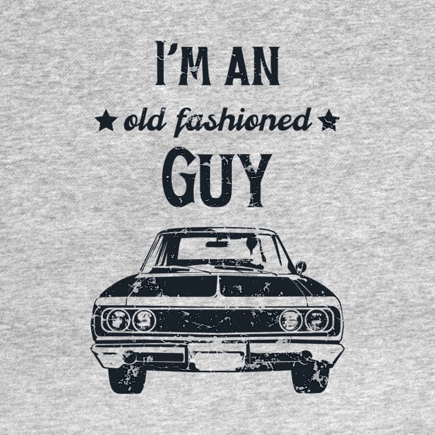 Old-fashioned Vintage Cars Classic Car Lover Man by Foxxy Merch